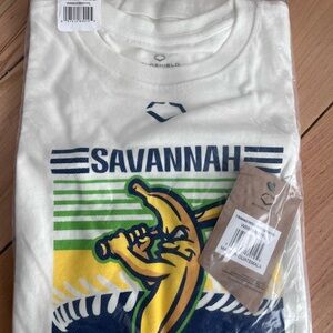 Savannah Bananas Kids Short Sleeve Tee - White